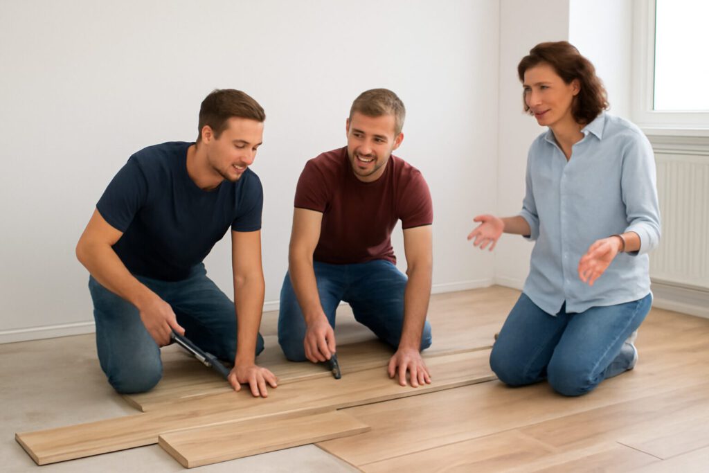 Montagefirma verlegt Laminat in Dortmund