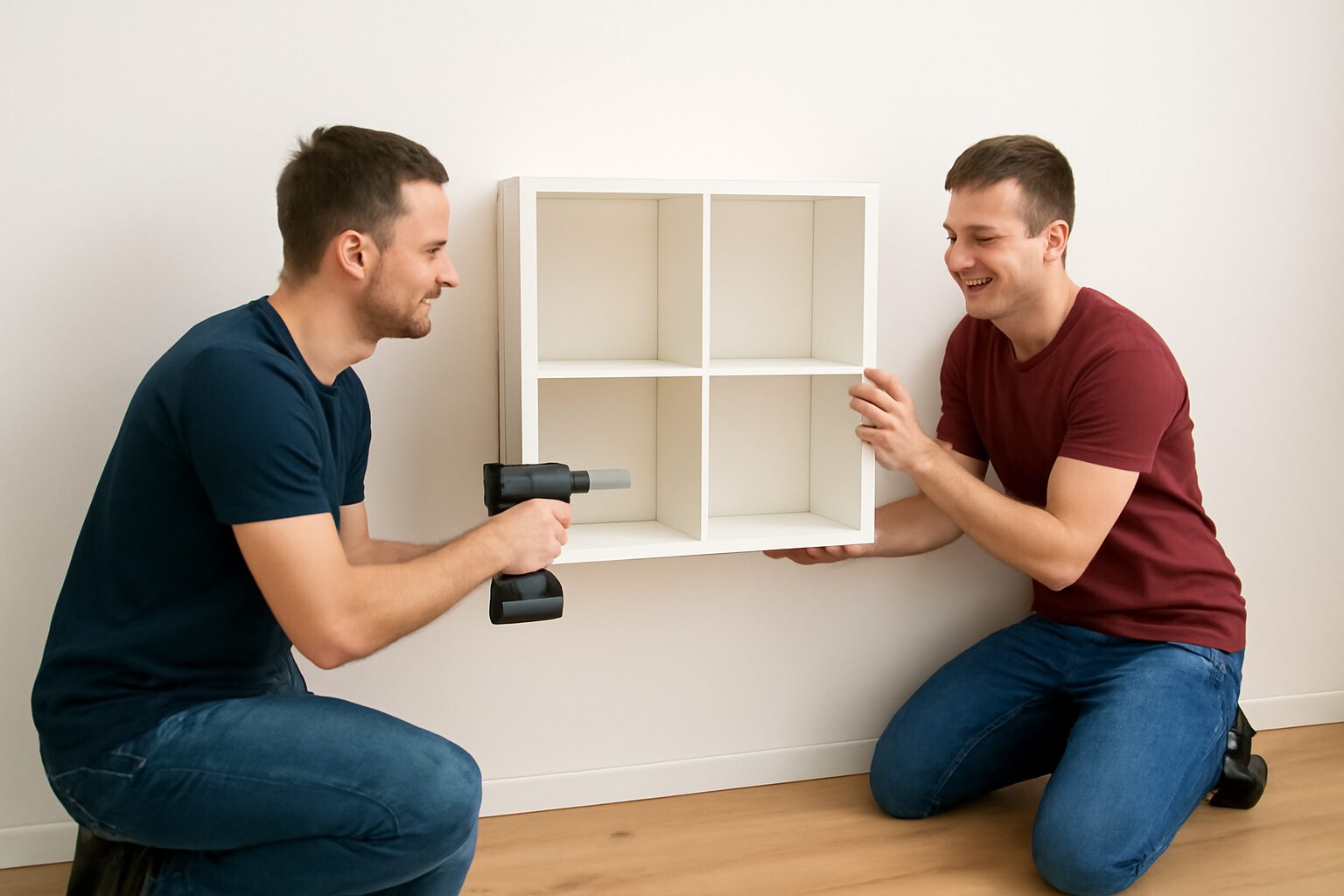 Schrankmontage durch Umzugsunternehmen