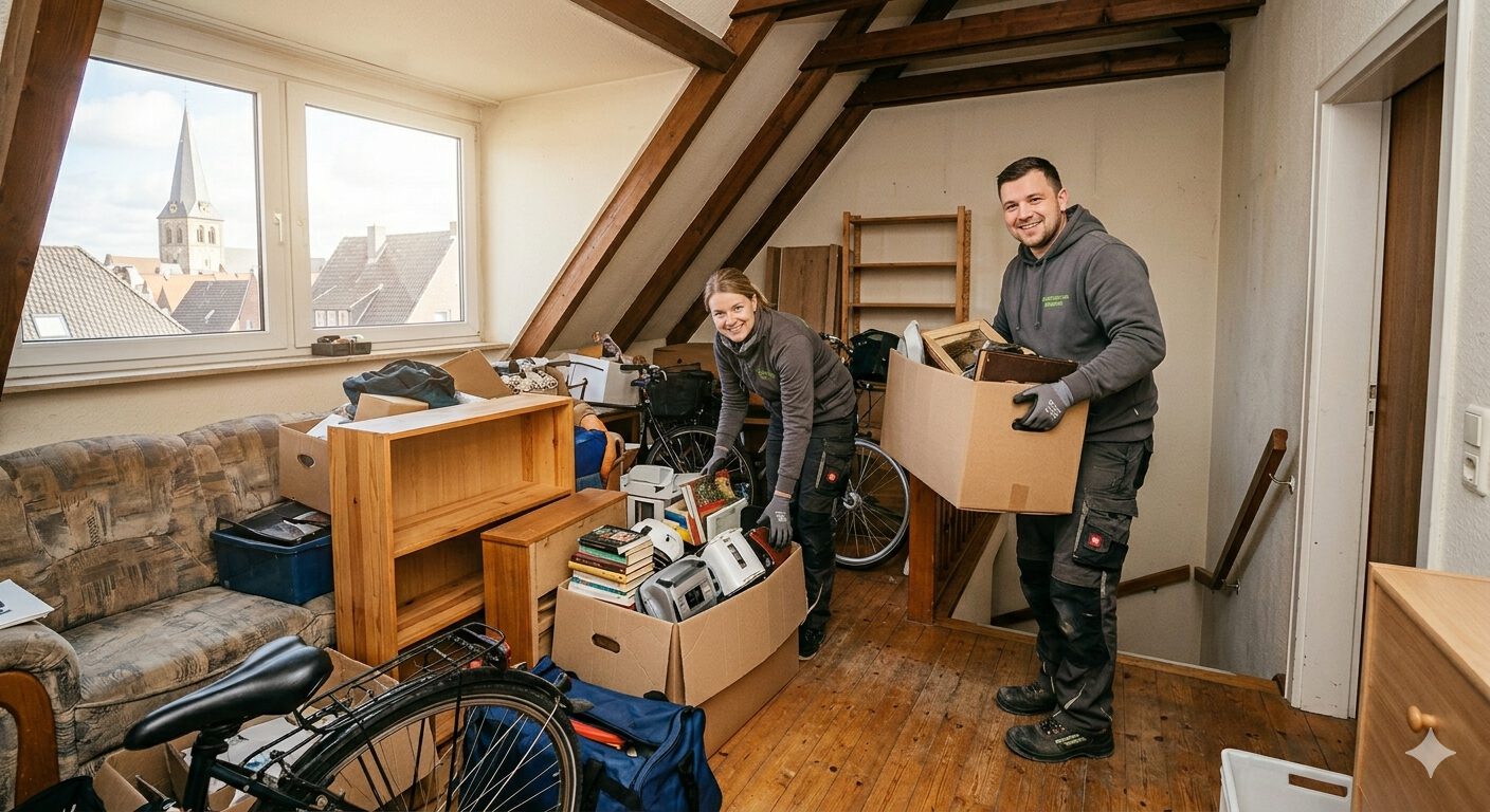 Was kostet eine Entrümpelung in Coesfeld